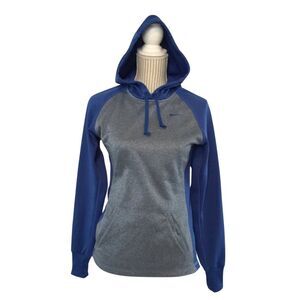 NIKE THERMA-FIT blue HOODIE